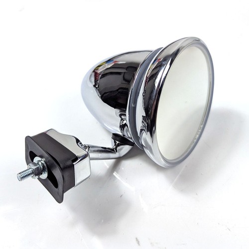Classic Chromed Mirror Mirrors Bullet Design Classic Car Bullet Mirrors W2967 - 第 2/5 張圖片