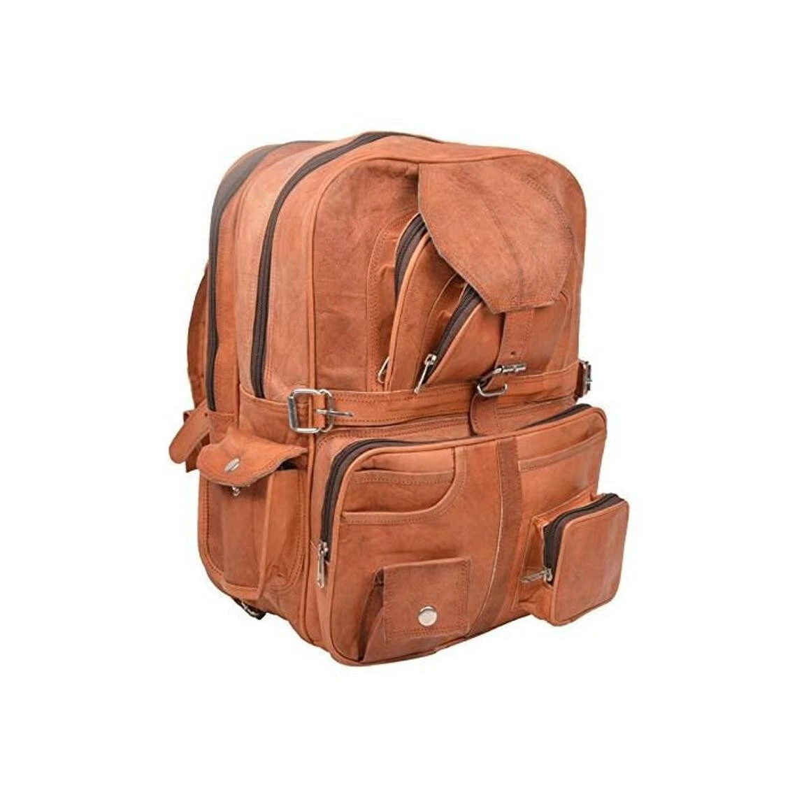 Handmade Shoulder Messenger Leather Backpack Bag Rucksack New Genuine Travel