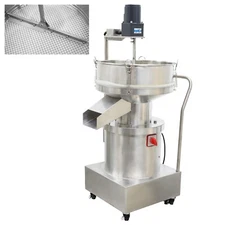 Solid/ Liquid Filtering Vibrating Screen 50 Mesh Sieve Shaker with Stirr