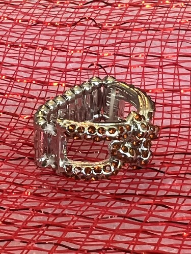 Paparazzi Lot Of 3 Stretchy Rings Hearts Rhinestones Jewelry Gift 🎁 - Picture 5 of 9