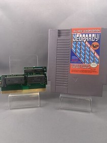 Jeopardy Junior Edition - Authentic Nintendo NES Game - Tested & Works