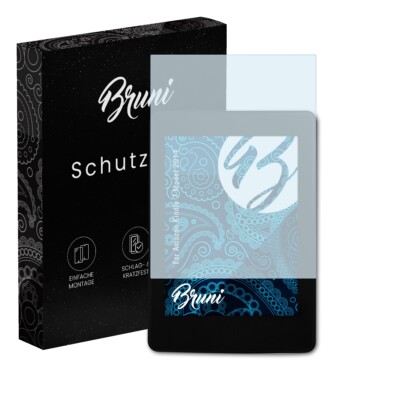 Bruni 2x Folie für Amazon Kindle 7 Model 2014 Schutzfolie Displayschutzfolie