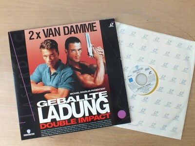 Geballte Ladung - Double Impact  LASERDISC  mint-