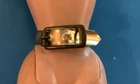 Vintage Barbie Fashion Clone Dolls Shiny Gold Metallic Belt /Buckle Accessory