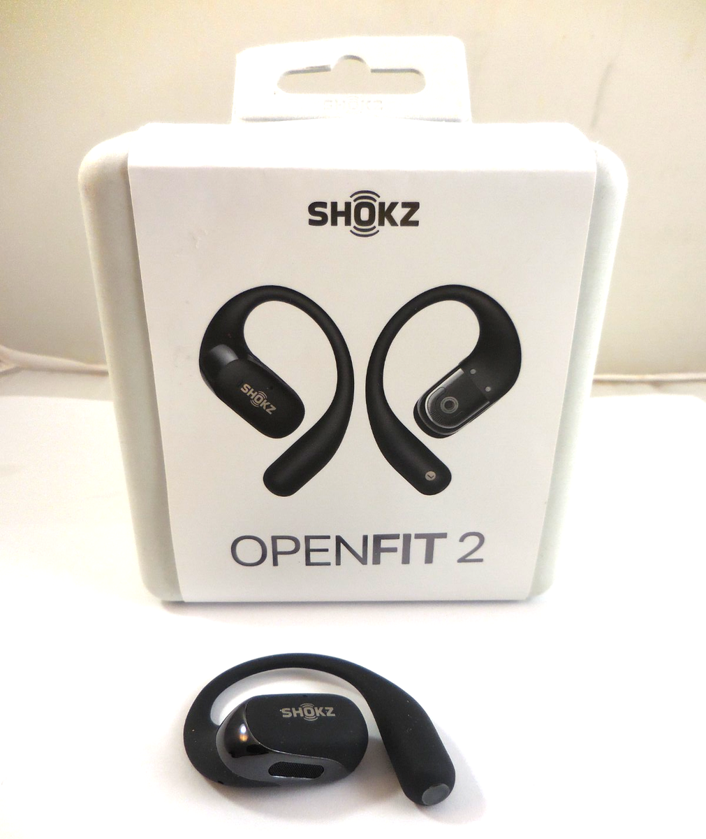 SHOKZ OPENFIT2 T920ブラック SHOKZ OpenFit 2 True Wireless Open-Ear Headphones T920-ST-BK-US