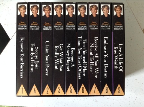 Suze Orman Financial Freedom Creating Wealth Now - 8 Audio Cassettes - 第 1/4 張圖片