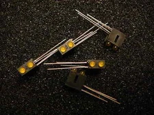 LEDTRONICS 21PCT120T4-Y/Y SINGLE COLOR LED ARRAY, HIGH EFFICIENCY YELLOW Qty.5