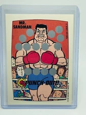 1989 Topps Nintendo Scratch Game Cards Punch Out Mr. Sandman Screen 10