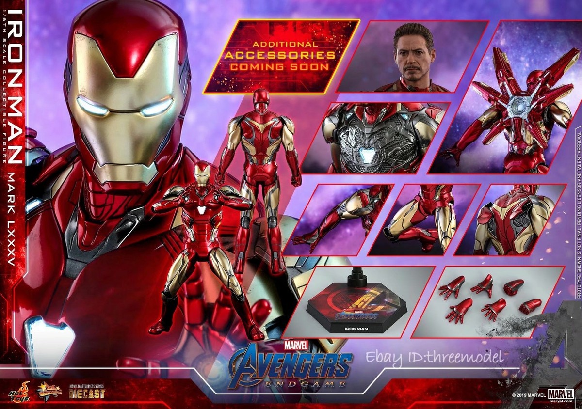 Hot Toys HT 1/6 MMS528D30 Avengers:Endgame Iron Man MARK85 MK85