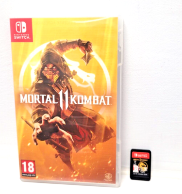 Mortal Kombat 11 FIGHTING GAME Nintendo Switch EXCELLENT CARTRIDGE