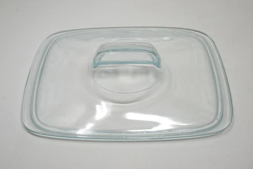 Pyrex Blue Tint C-624 Rectangle 10" Long Replacement Lid for 024 Baking Dish