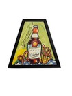 Mud Pie Tracy Flickinger Cheers 4 Coasters Triangle In Box Beer Pretzels