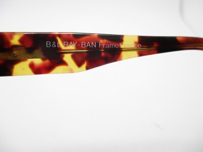 B&L RAY-BAN BOHEMIAN W1415 UWAL Tortoise G15 Sunglasses Bausch