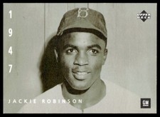 1994 Upper Deck Origins Baseball Jackie Robinson Brooklyn Dodgers #7