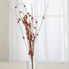 Factory Direct Craft Copper Glittered Loop Spray