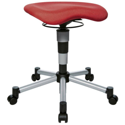 Drehhocker Body Balance 20 Hocker rot Arbeitshocker BAL27 Topstar