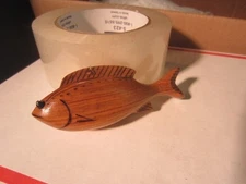 DICK DON TRUDELL ICE FISHING SPEARING DECOY CONTEMPORARY XMAS ORNAMENT B2