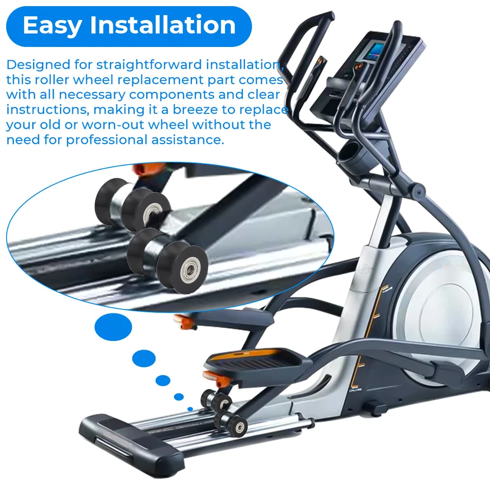 Roller Wheel Replacement 340773 For FreeMotion Proform NordicTrack Elliptical - Image 4 of 4