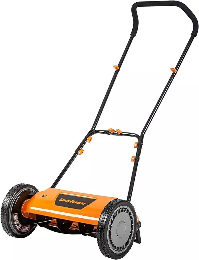LMRM1602 Push Reel Lawn Mower 16 Inch 5 Blade eBay