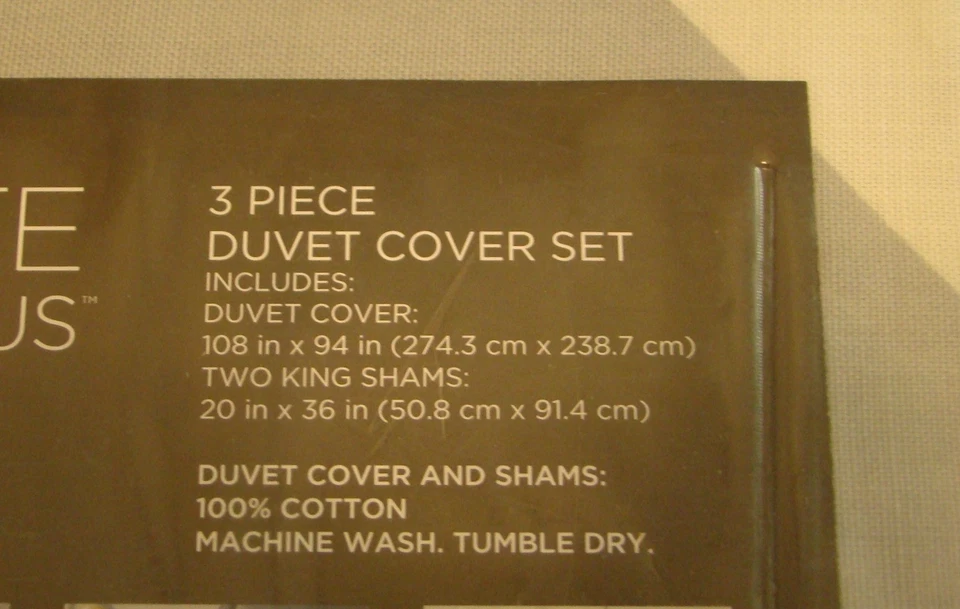 Edredón y fundas Nate Berkus Modern Patchwork King - Blanco Gris Rosa/Beige - Nuevo Foto 3 de 3