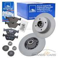 ATE Bremsscheiben Ø270 +BremsbelÄGe Hinten FÜR Renault Megane 2 Scenic 2