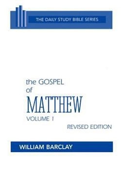 The Gospel of Matthew Hardcover William Barclay