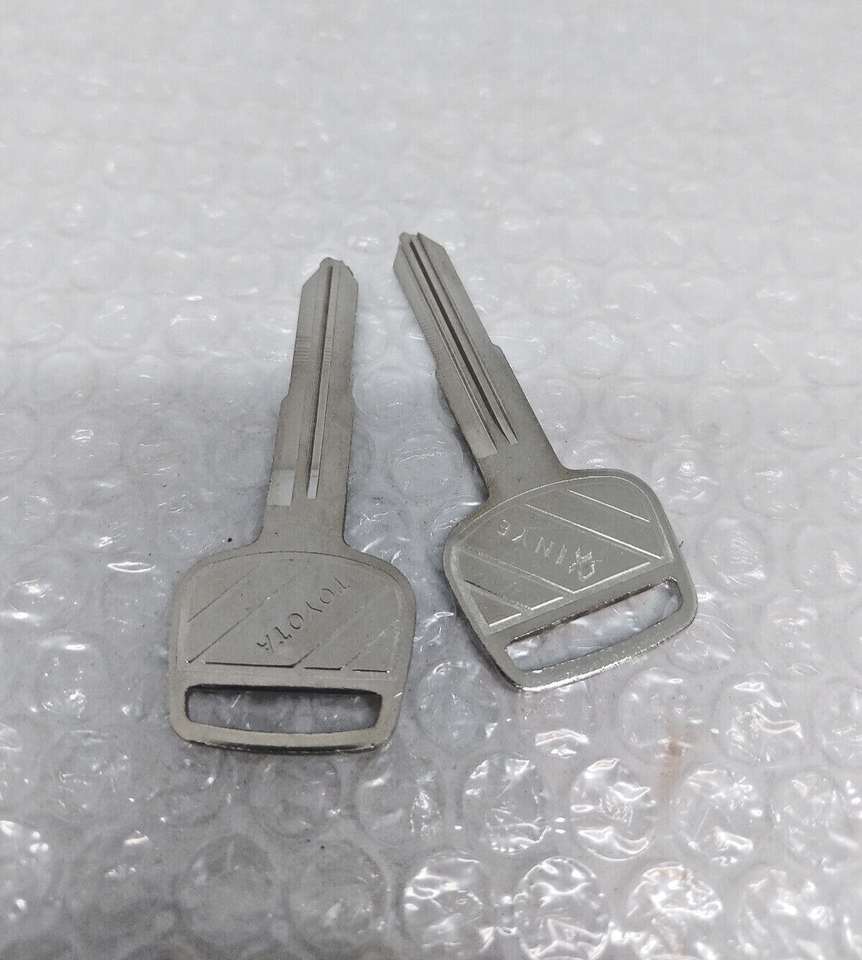 Akozon lame de clé vierge non coupée Remplacement d'insert vierge non