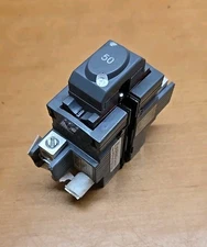 50 Amp UBI 2 Pole UBIP-250 Replacement Breaker ITE Bulldog Pushmatic P250 NEW