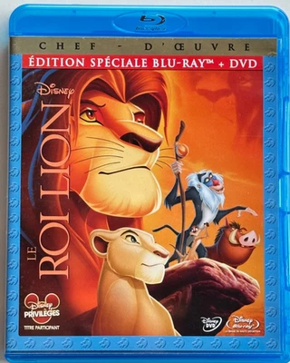 Le Roi Lion | Blu-ray + DVD | Disney | Edition Spéciale | Audio FR/EN | Zone B - Photo 1/2
