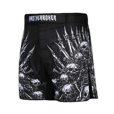 Another Boxer MMA Shorts Skull Pile