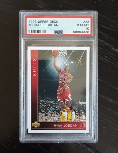 1993-94 Upper Deck #23 Michael Jordan PSA 10 GEM MINT Chicago Bulls MJ 🐐🔥