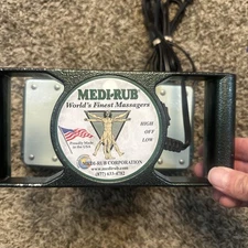 Medi Rub Massager MR-2 Speed Massage Made USA Green - Tested