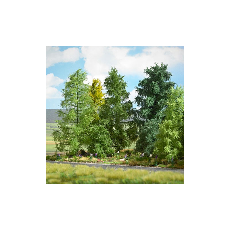 Créez une forêt miniature réaliste avec le mélèze BUSCH 3817 en HO
