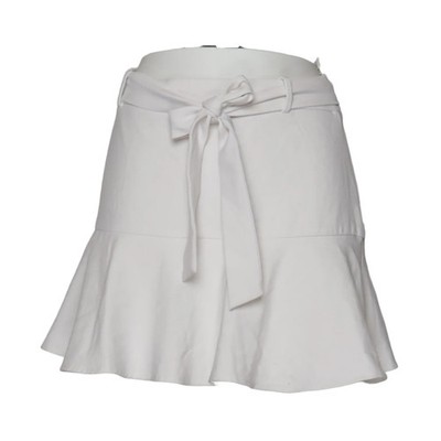 Zara, Skort, Größe: L, Weiß, Elasthan/Polyester, Einfarbig, Damen #mpo
