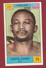 PANINI FIGURINE CHAMPIONS OF SPORT 1969-70 N.354 CURTIS COKES BOXING
