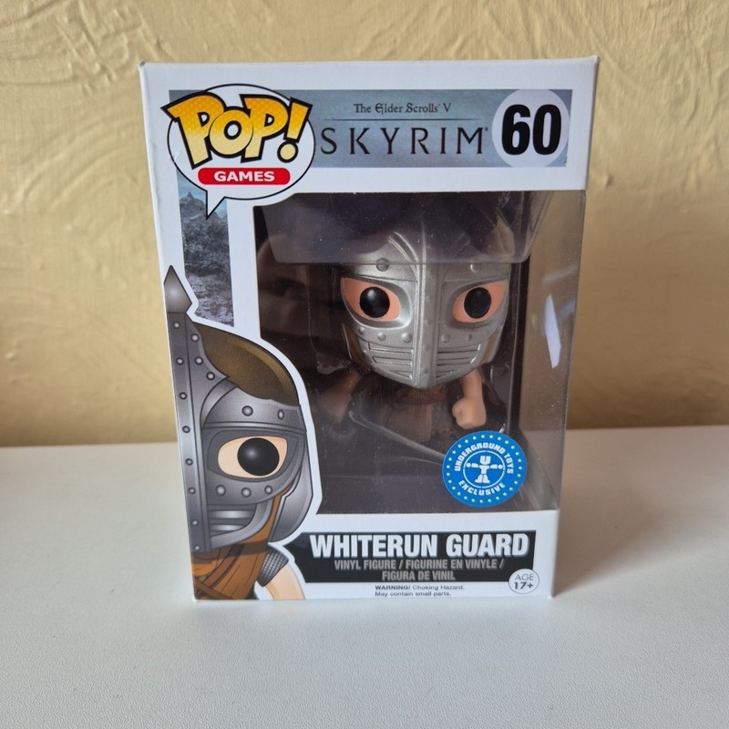 Funko Pop Skyrim Whiterun Guard underground toys Exclusive #60