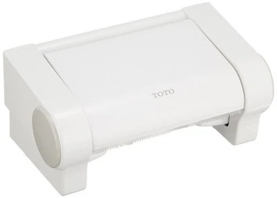TOTO Papier Rouleau Résine Blanc YH52R Papier Toilette Étuis 18×10.5×8.5cm Japon - Photo 1/2