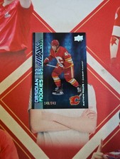 2021-22 Upper Deck Black Hockey Obsidian Rookie Matthew Phillips /349