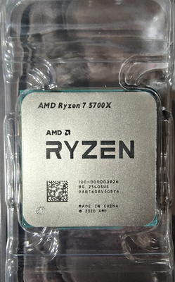 AMD Ryzen 7 5700X 8 Core 16 Thread AM4 Unlocked 3.4 GHz CPU Open
