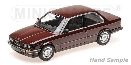 BMW 323I (E30) 1982 RED METALLIC 1:18 Minichamps
