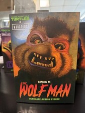 Neca Nickolodeon TMNT X Monsters RAPHAEL as The WOLFMAN Ultimate Action Figure