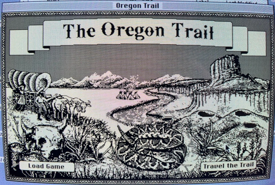 OREGON TRAIL - Early Mac Games on Floppy Disks: Retro / Vintage Software 🍎➕🍏 - Image 4 of 4