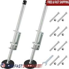 Sturdy Ladder Leveler W/ Anti-Slip Design Adjustable Height Stabilizer Safe Use