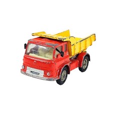 Corgi Toys 494 Bedford TK Tipper Truck Diecast Red Yellow Vintage 1967s Unboxed.