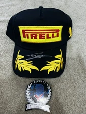 Paul Aron Signed Pirelli Podium Hat F1 Alpine Future Superstar Beckett