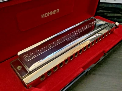 M.Hohner 280 C The 64 Chromonica / 4 Octaves Professional 16 trous parfait éta. - Photo 1/4