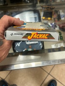 ****Jackal (Nintendo NES, 1988)  Box. Game. Sleeve Konami Industry Co. Japan****