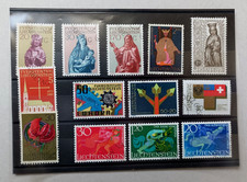 Lot de 13 timbres divers - Lichtenstein - bonne cote