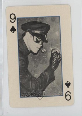 1966 Ed-U-Cards Green Hornet Playing Cards Kato #9S 0a6