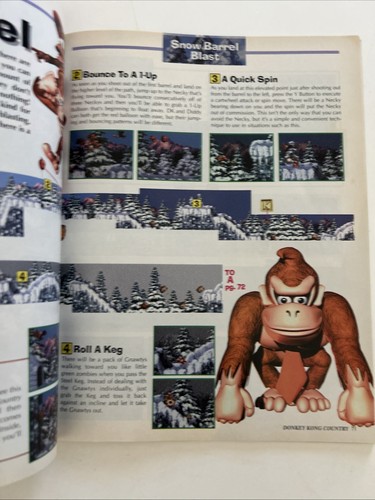 Vintage 1994 Donkey Kong Country Nintendo Player's Guide - Picture 12 of 13